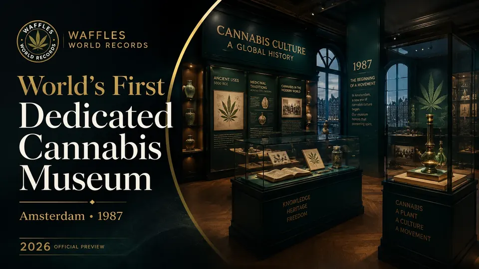 Editorial scene for World's First Dedicated Cannabis Museum