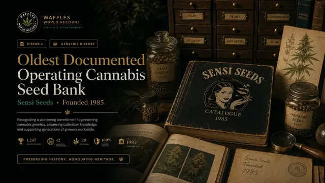 Full editorial preview for Oldest Documented Operating Cannabis Seed Bank
